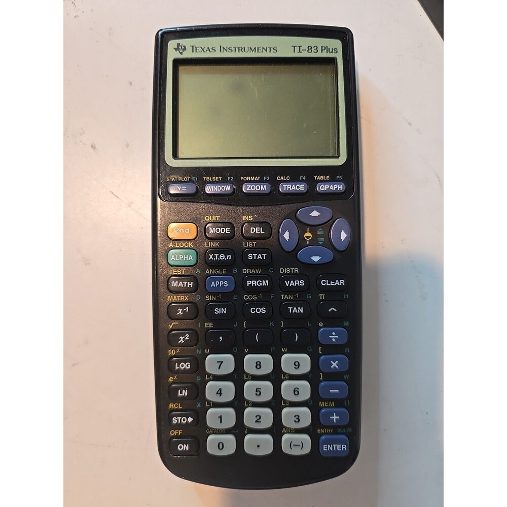 Texas Instruments TI-83 Plus Graphing Calculators - FOR PARTS/AS IS